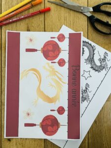 Activité nouvel an chinois pour enfant