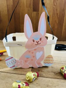 Panier de pâques facile pour enfant