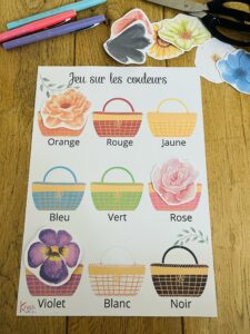 Jeu sur les couleurs