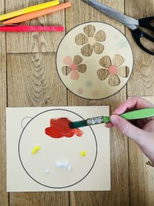 Activité peinture propre pour enfant