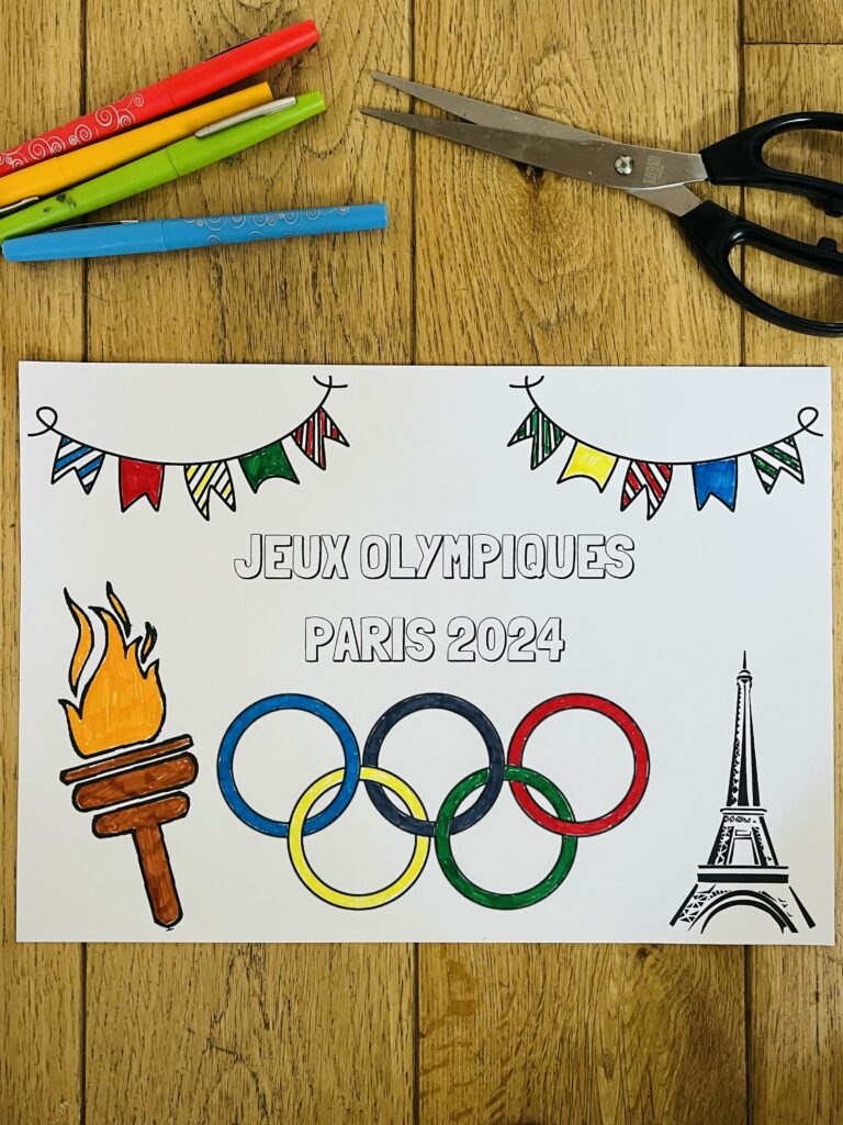 Coloriage jeux olympiques gratuit