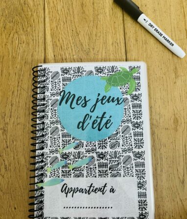 Cahier de jeux pour enfant