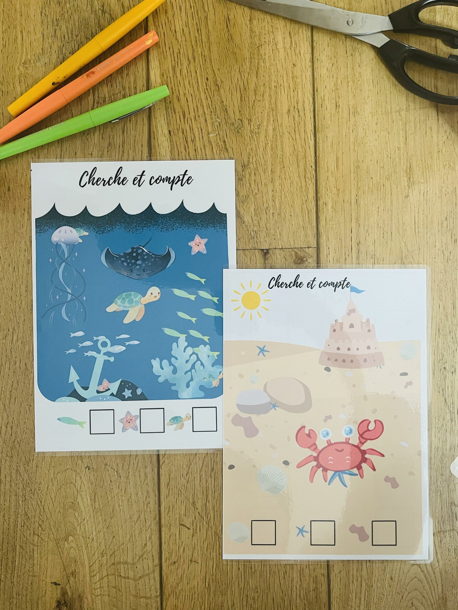 Cahier de jeux pour enfant réutilisable – Image 4