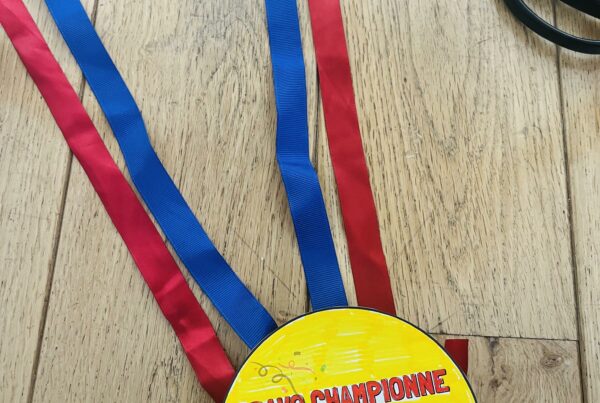 Médaille jeux olympique à colorier