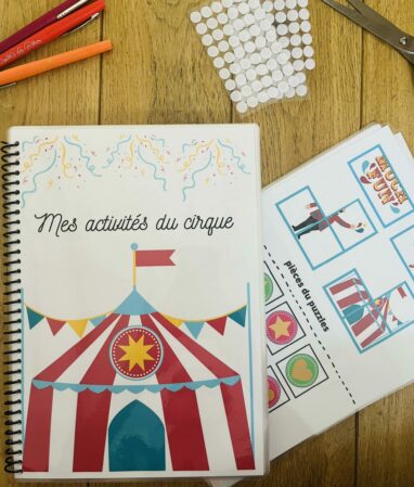 Cahier d'activités cirque