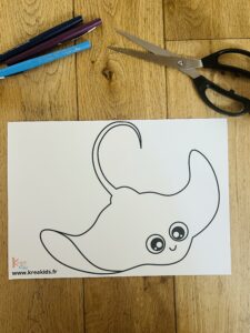 Activité poisson pour enfant