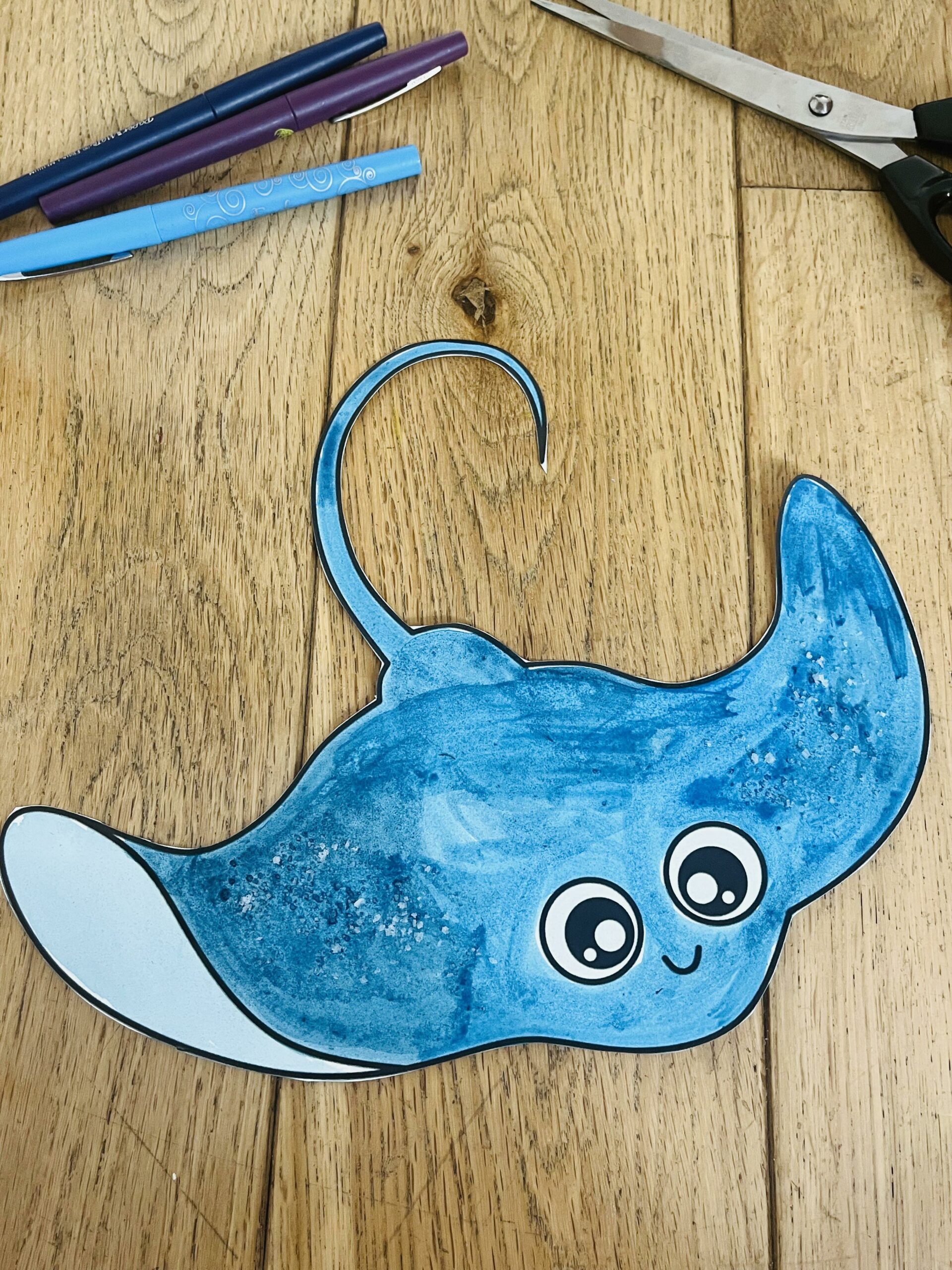 Activité poisson pour enfant