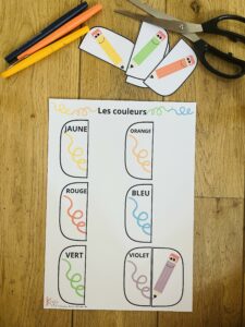 apprendre les couleurs
