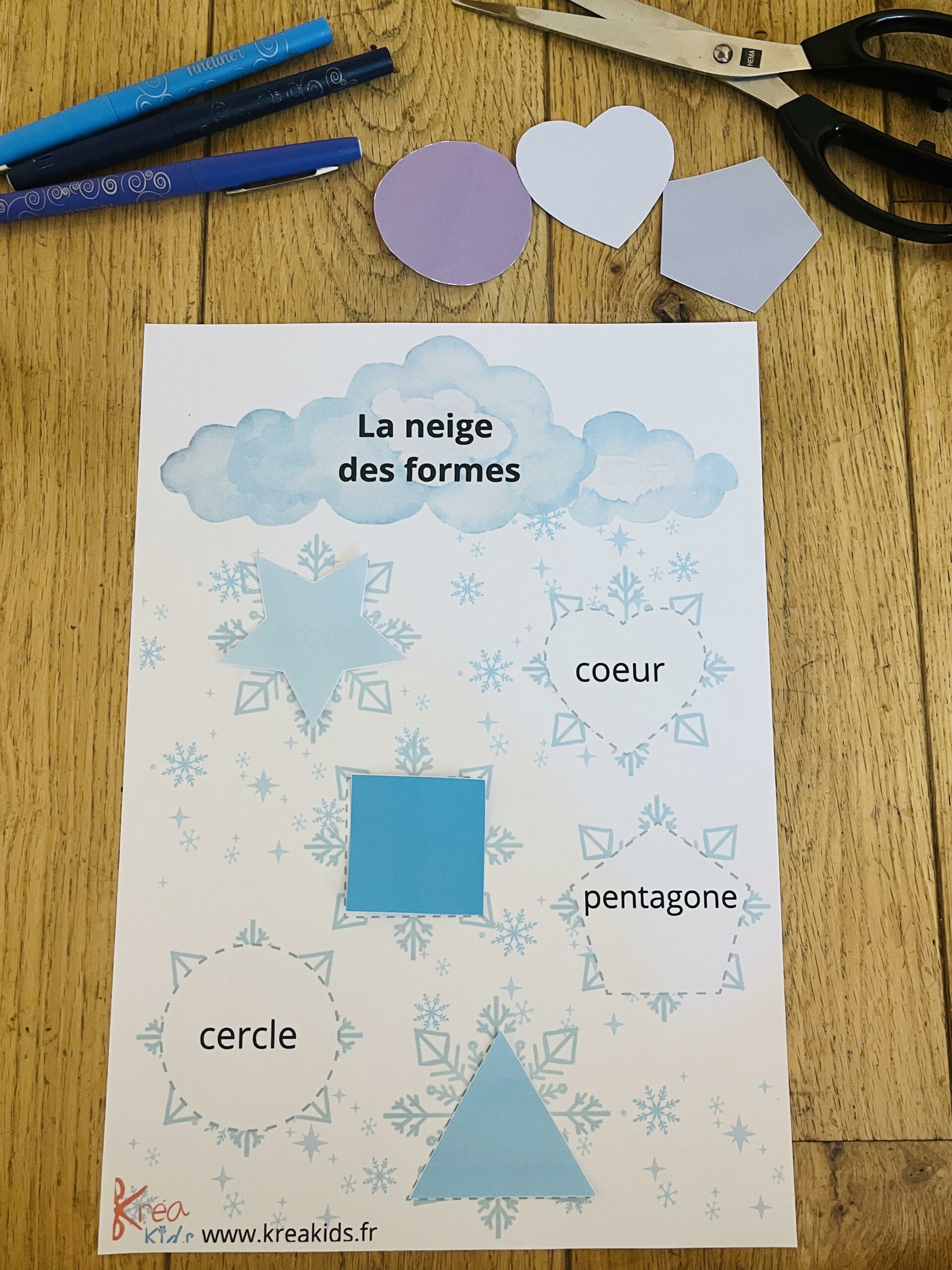 Jeu sur les formes