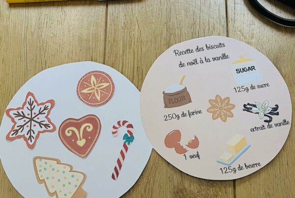 Activité biscuit de noël