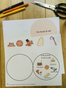Activité biscuit de noël