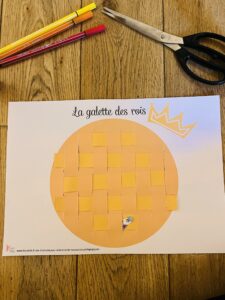 Activité enfant galette des rois
