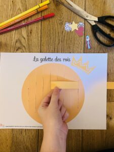 Activité enfant galette des rois