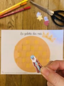 Activité enfant galette des rois
