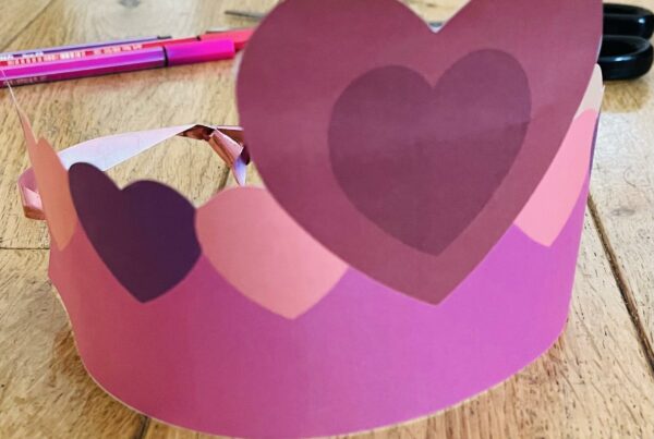 Couronne de saint valentin