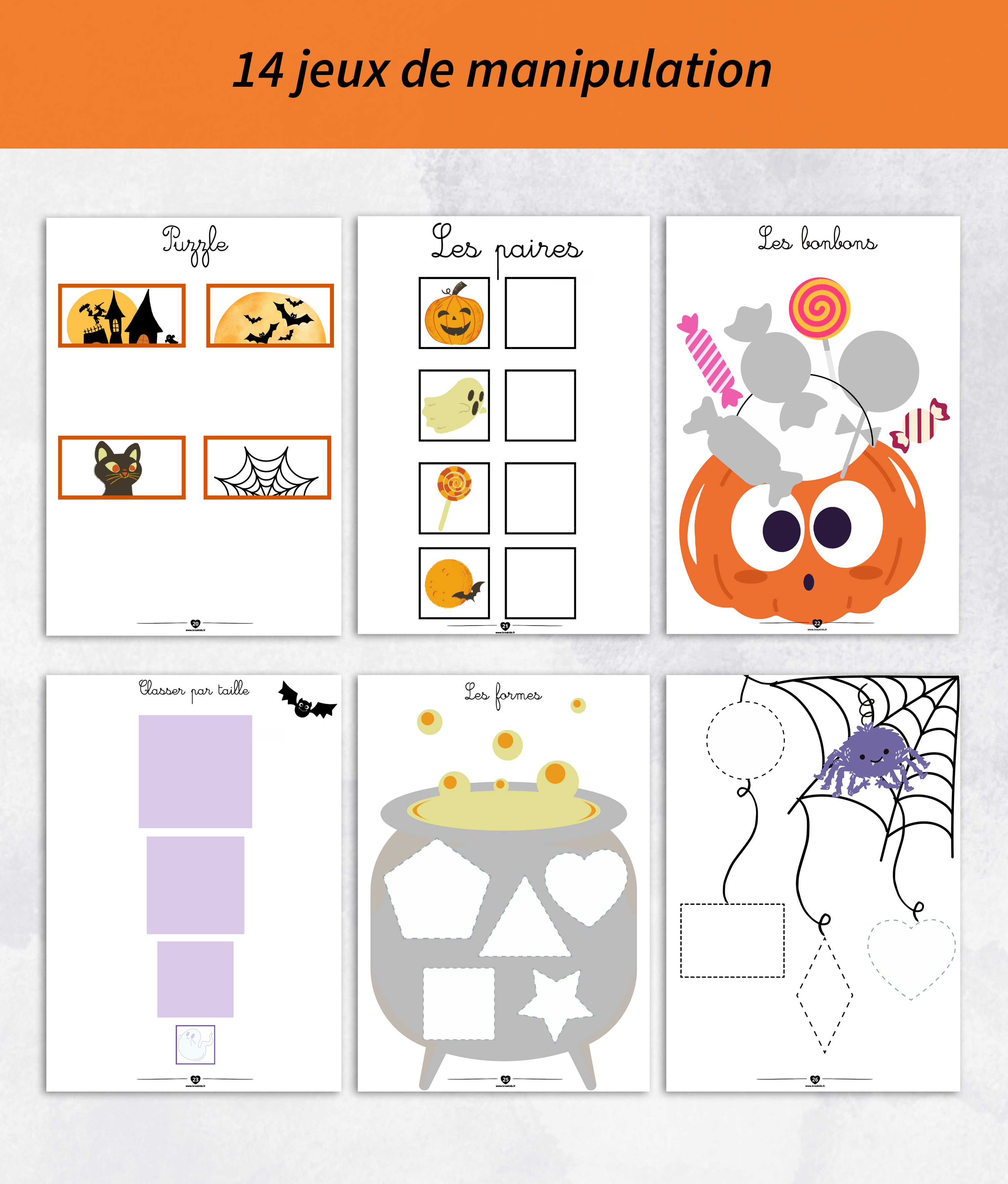 Cahier activités halloween et automne 18 mois et plus – Image 2