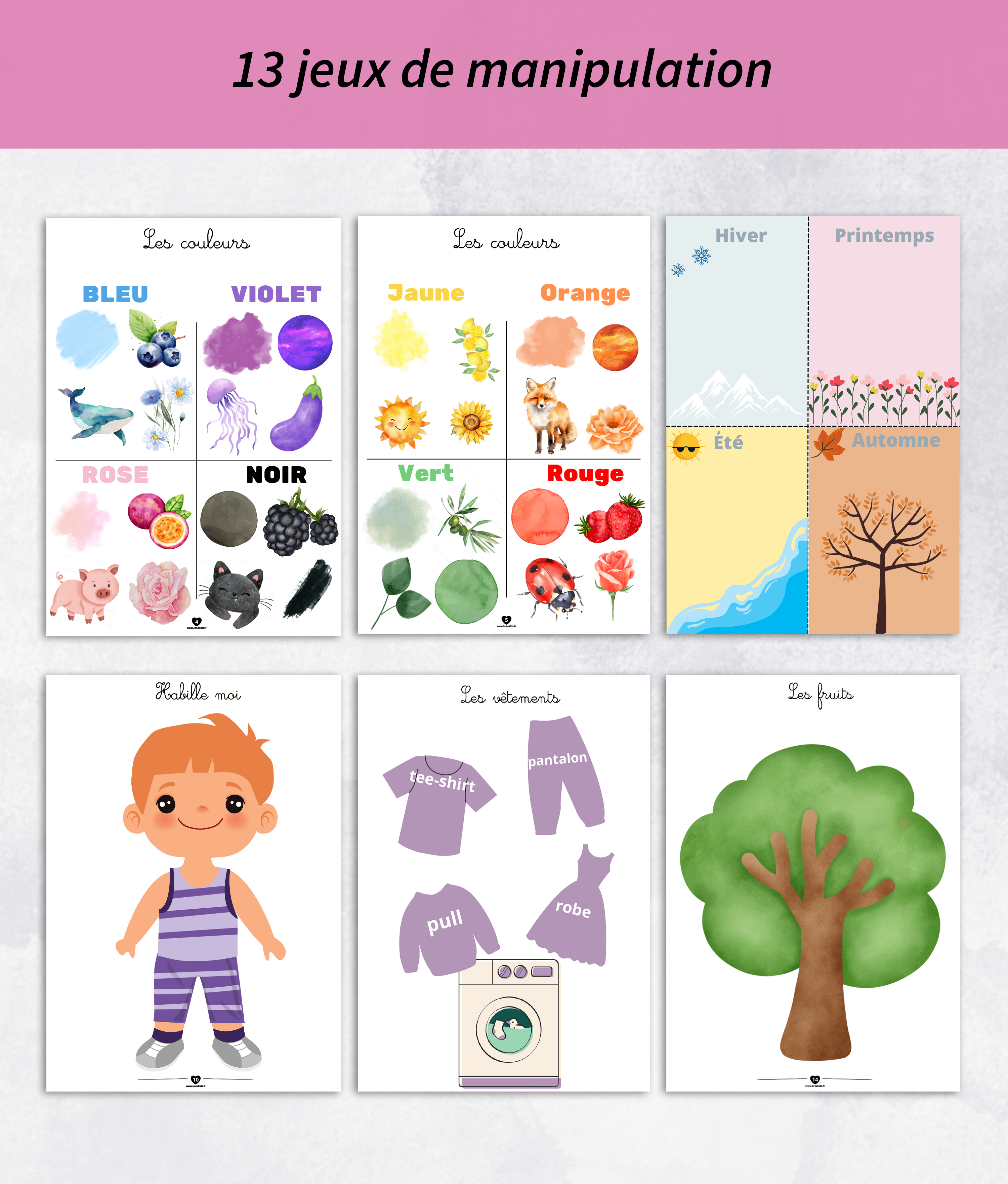 PDF Cahier d'activités pour les 18 mois et plus à imprimer – Image 3