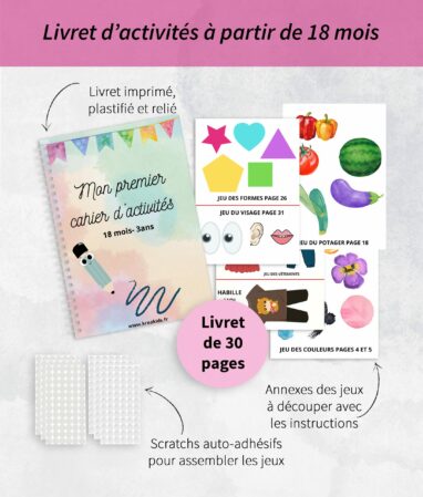Livret d'activités 18 mois