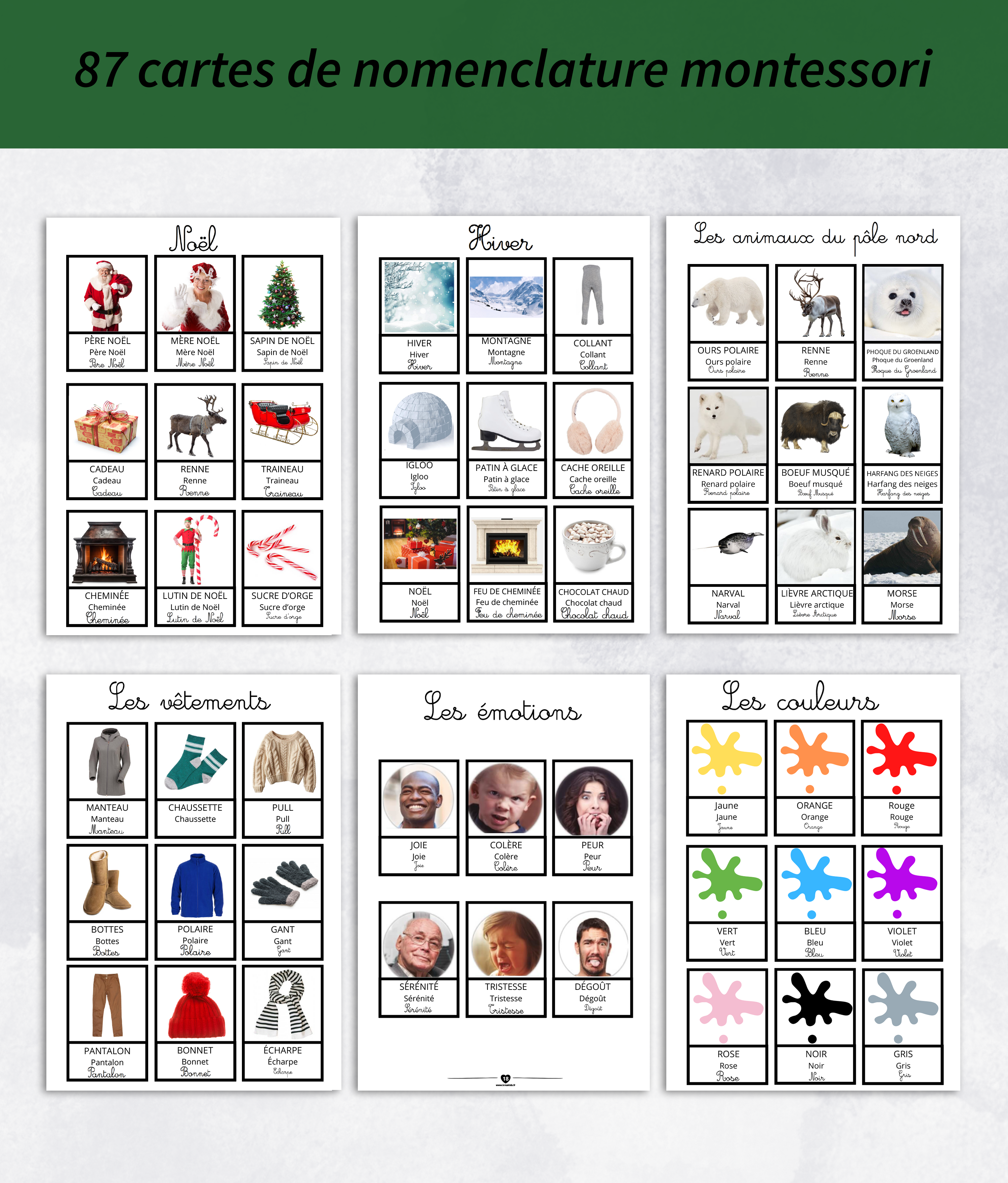 Cahier d'activité noël 18 mois et plus à découper – Image 2