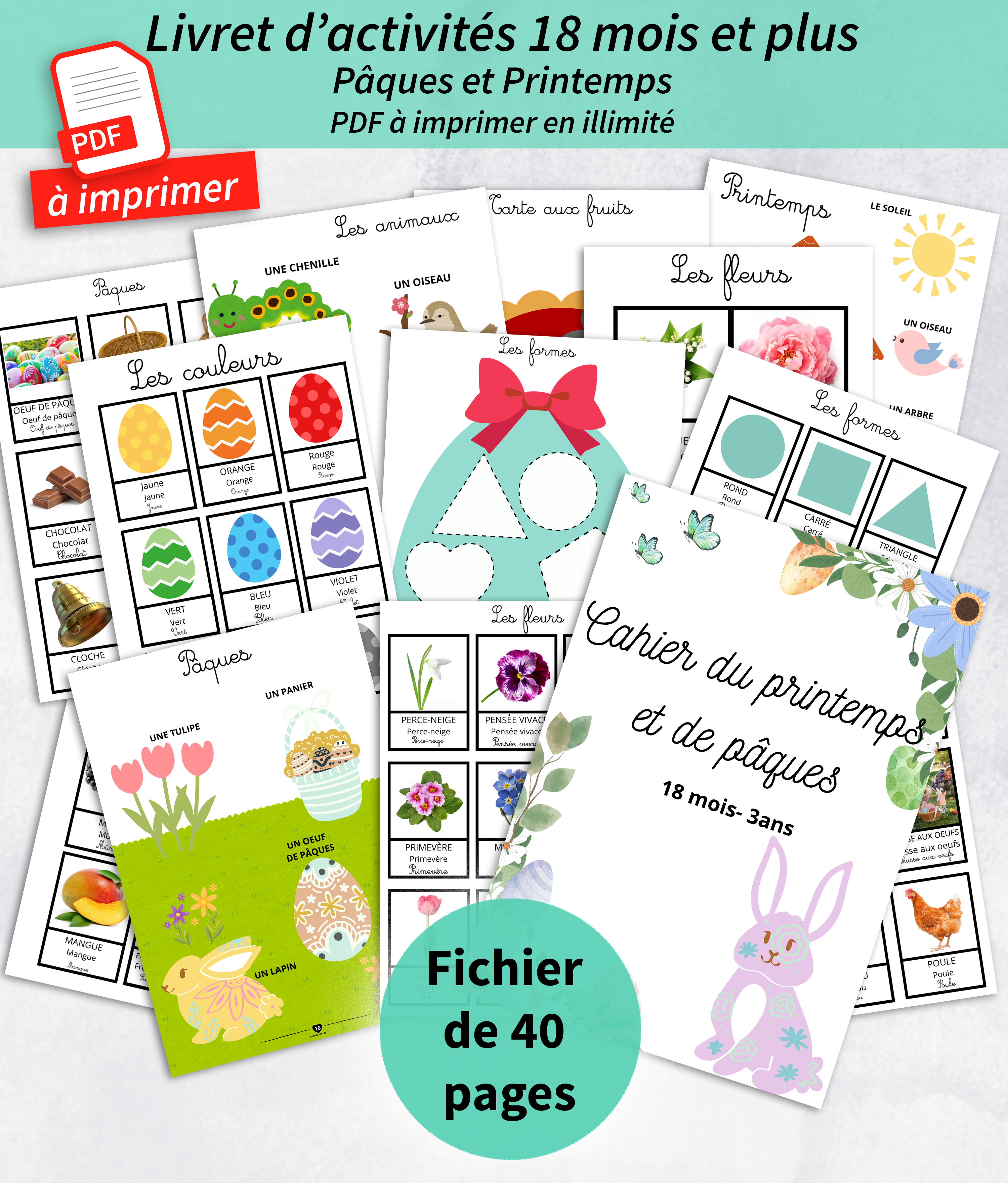 PDF Livret d'activités pâques