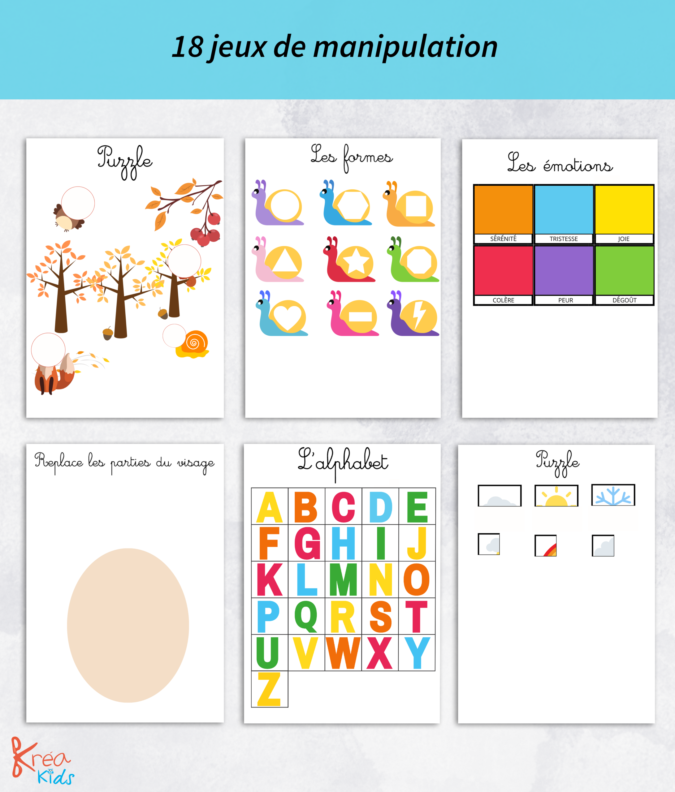 Cahier d'activité maternelle – Image 5
