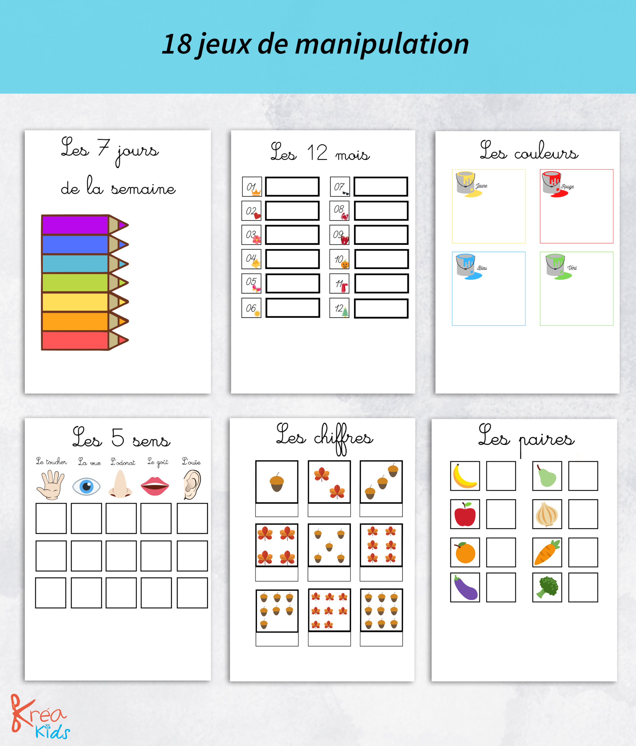 Cahier d'activité maternelle – Image 2