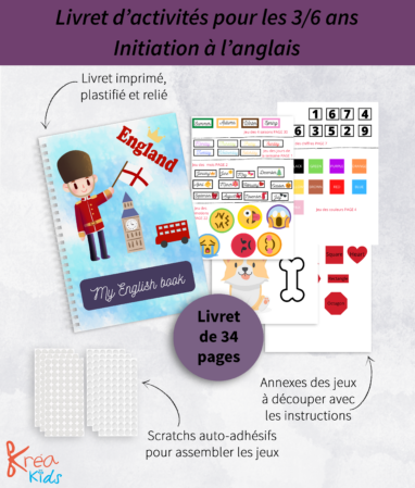 Livret activité anglais