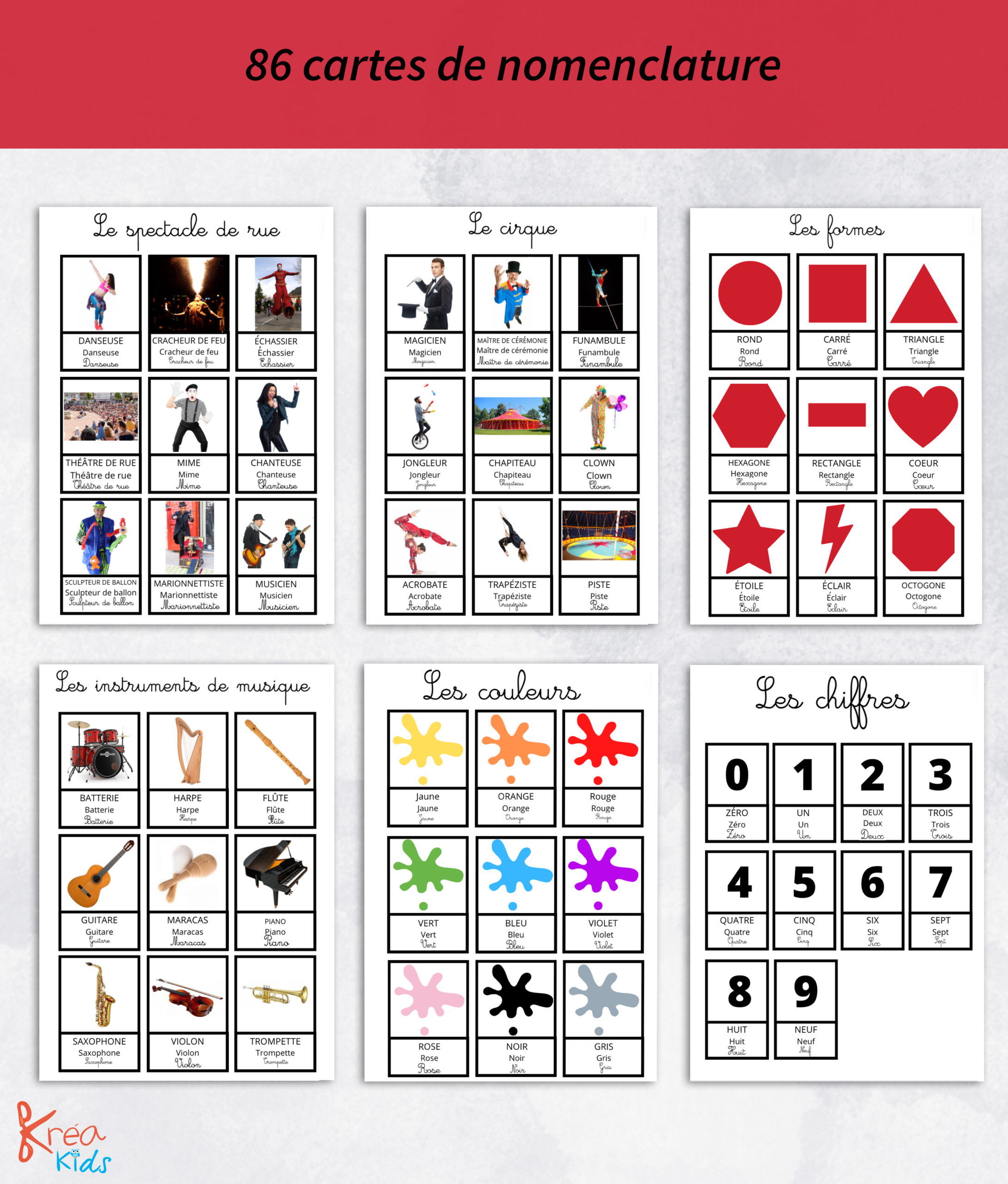 PDF livret sur le cirque niveau maternelle – Image 5