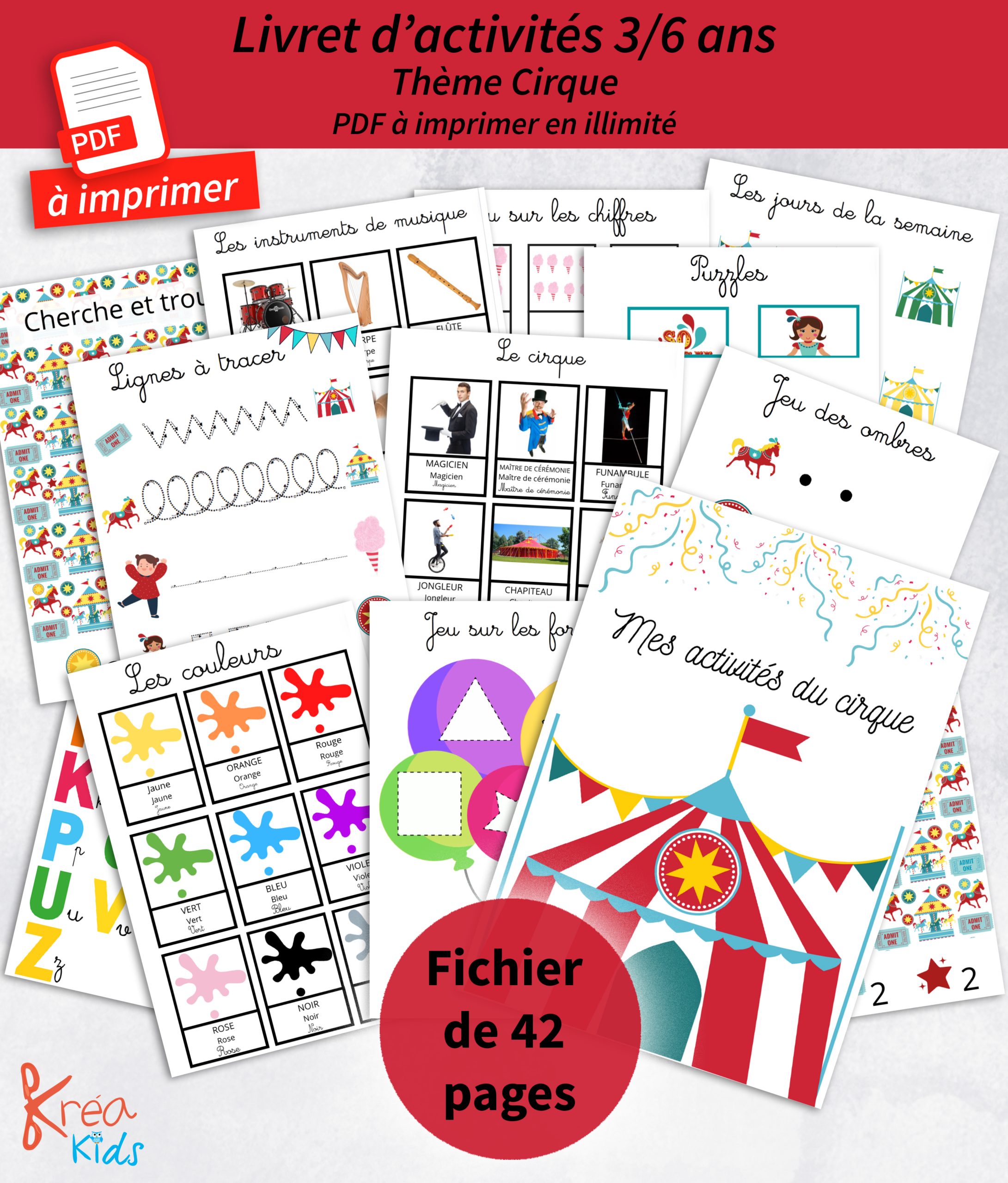 PDF livret sur le cirque