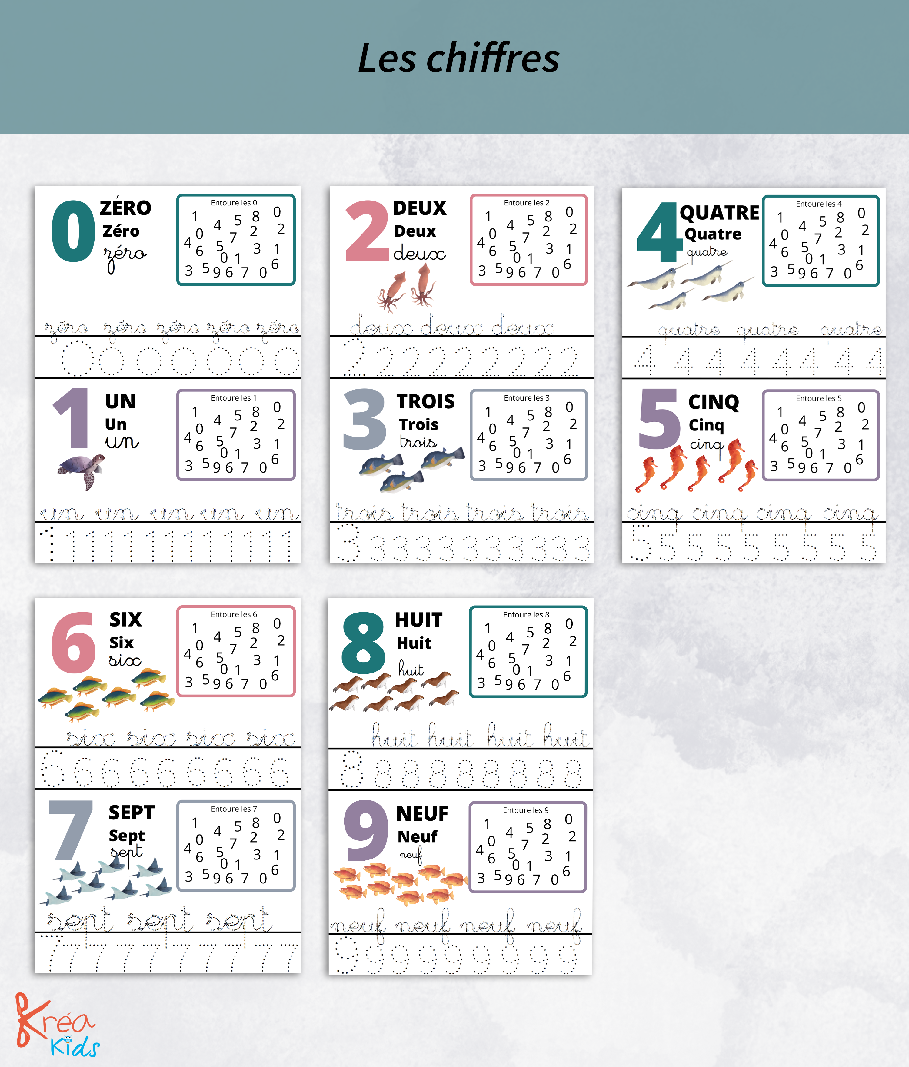 Cahier de graphisme réutilisable pour enfant – Image 7
