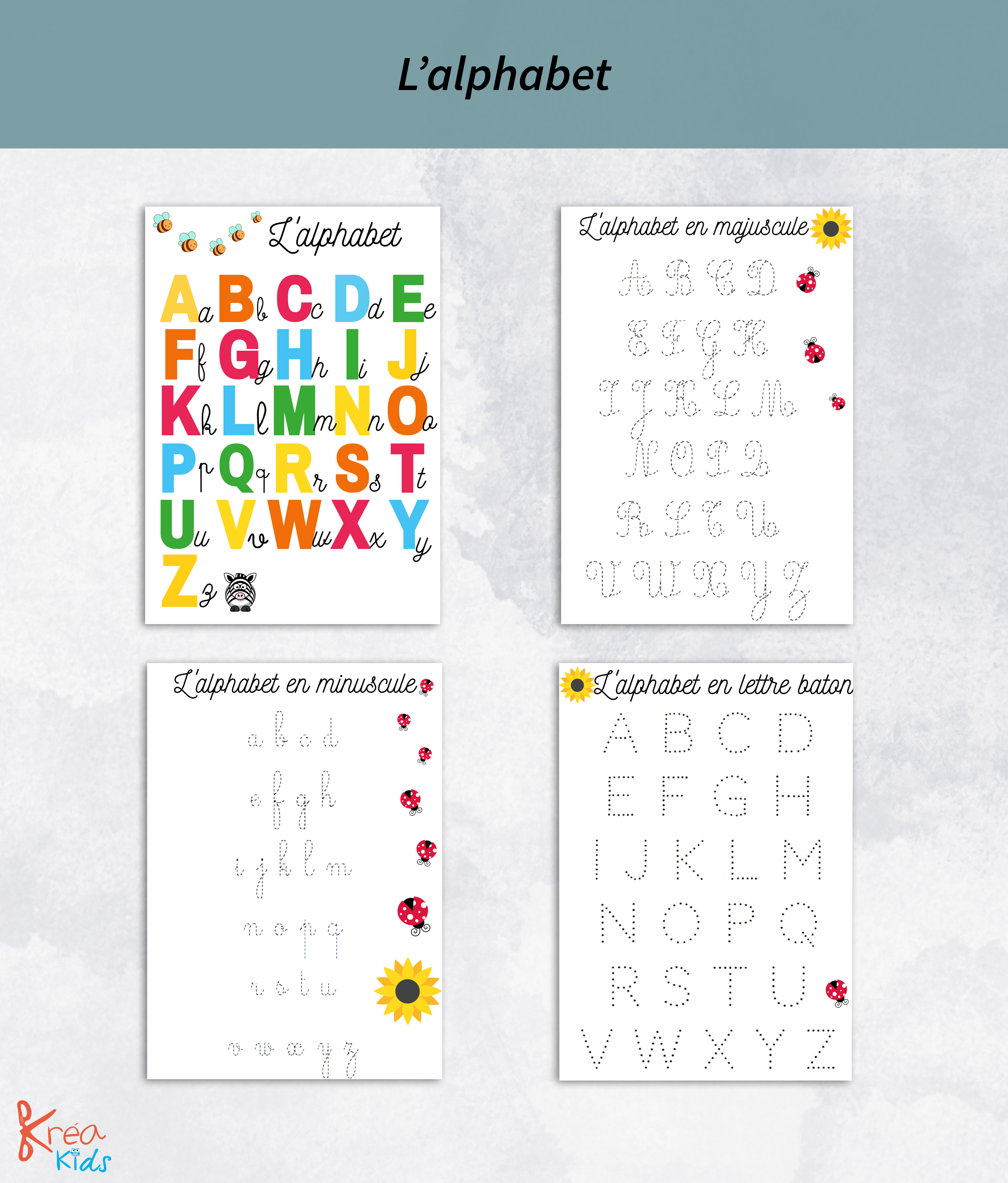 Cahier de graphisme réutilisable pour enfant – Image 3