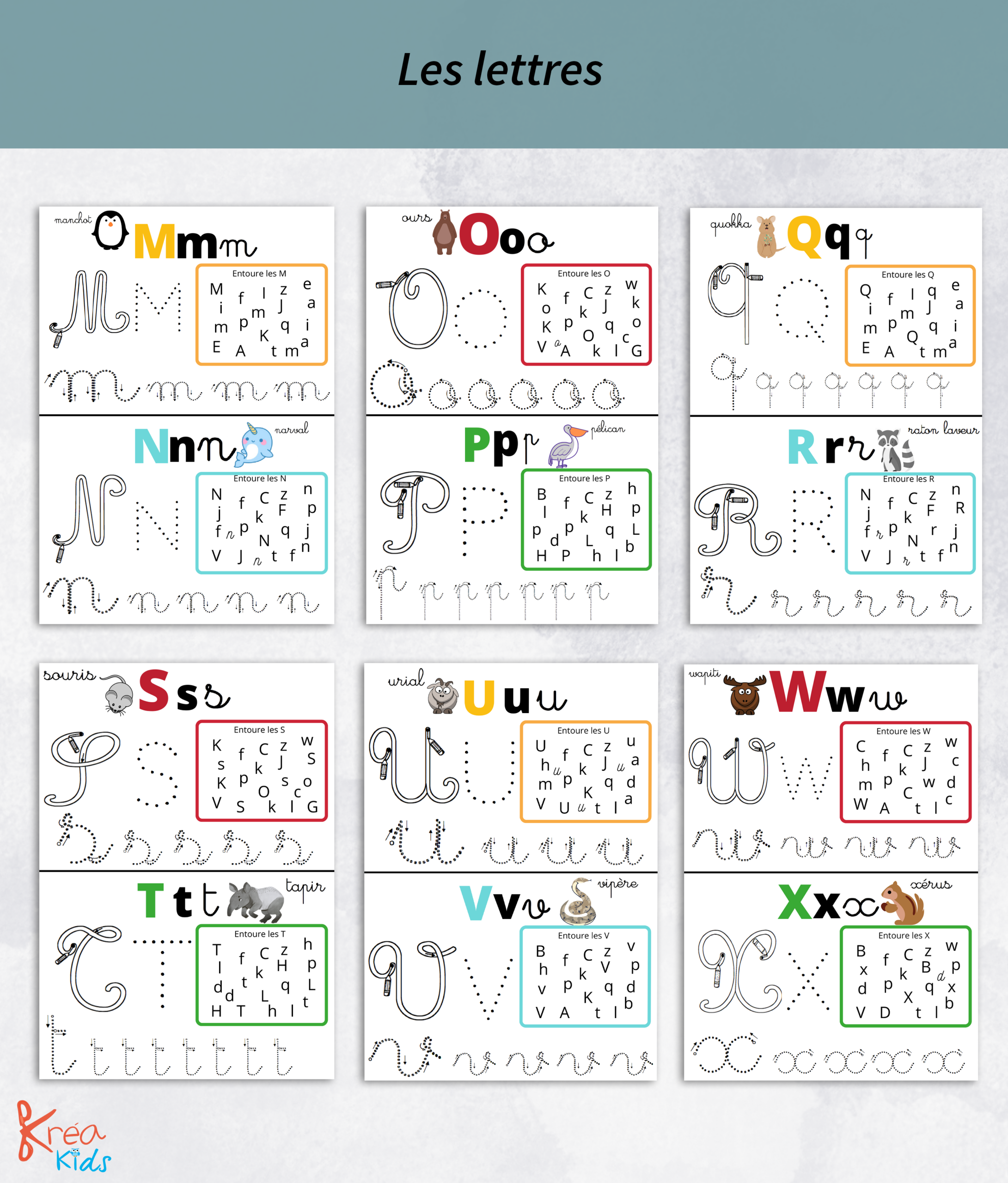 PDF cahier de graphisme pour enfant – Image 6