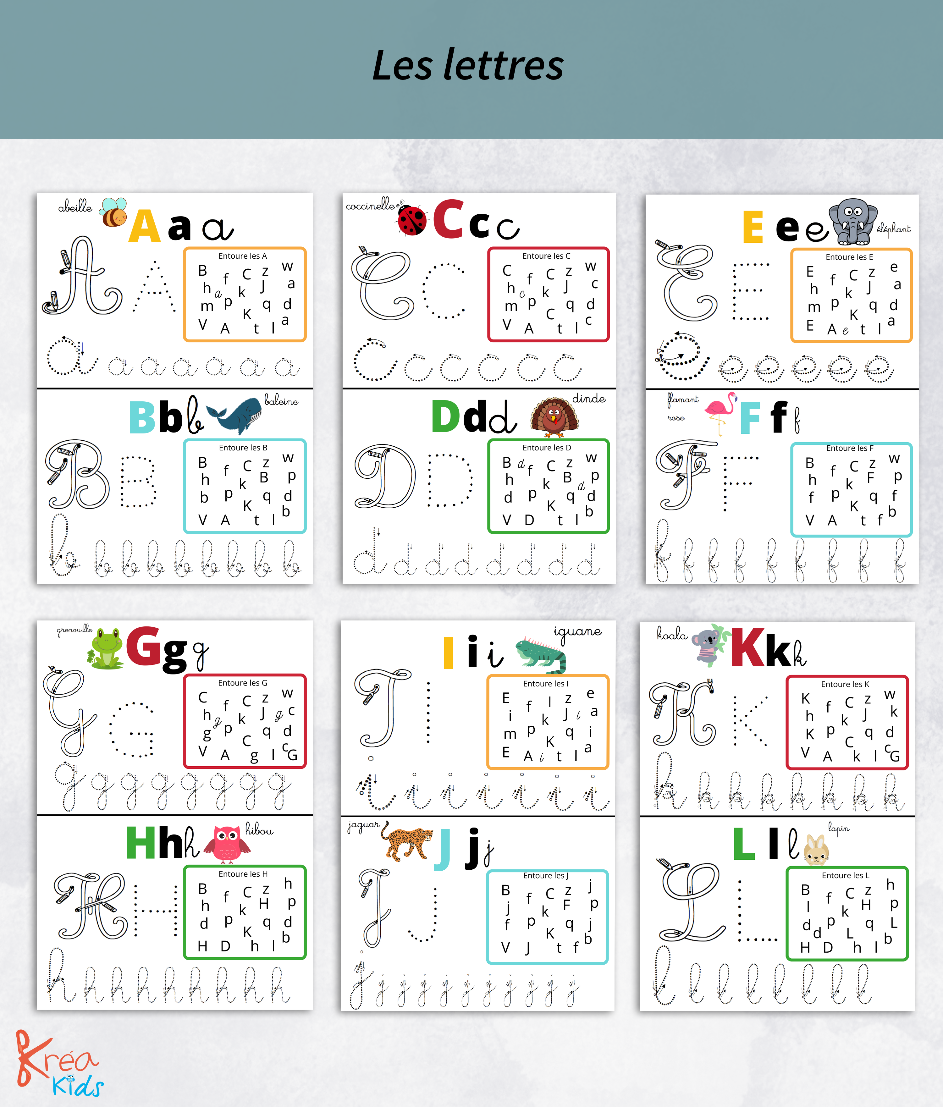Cahier de graphisme réutilisable pour enfant – Image 4