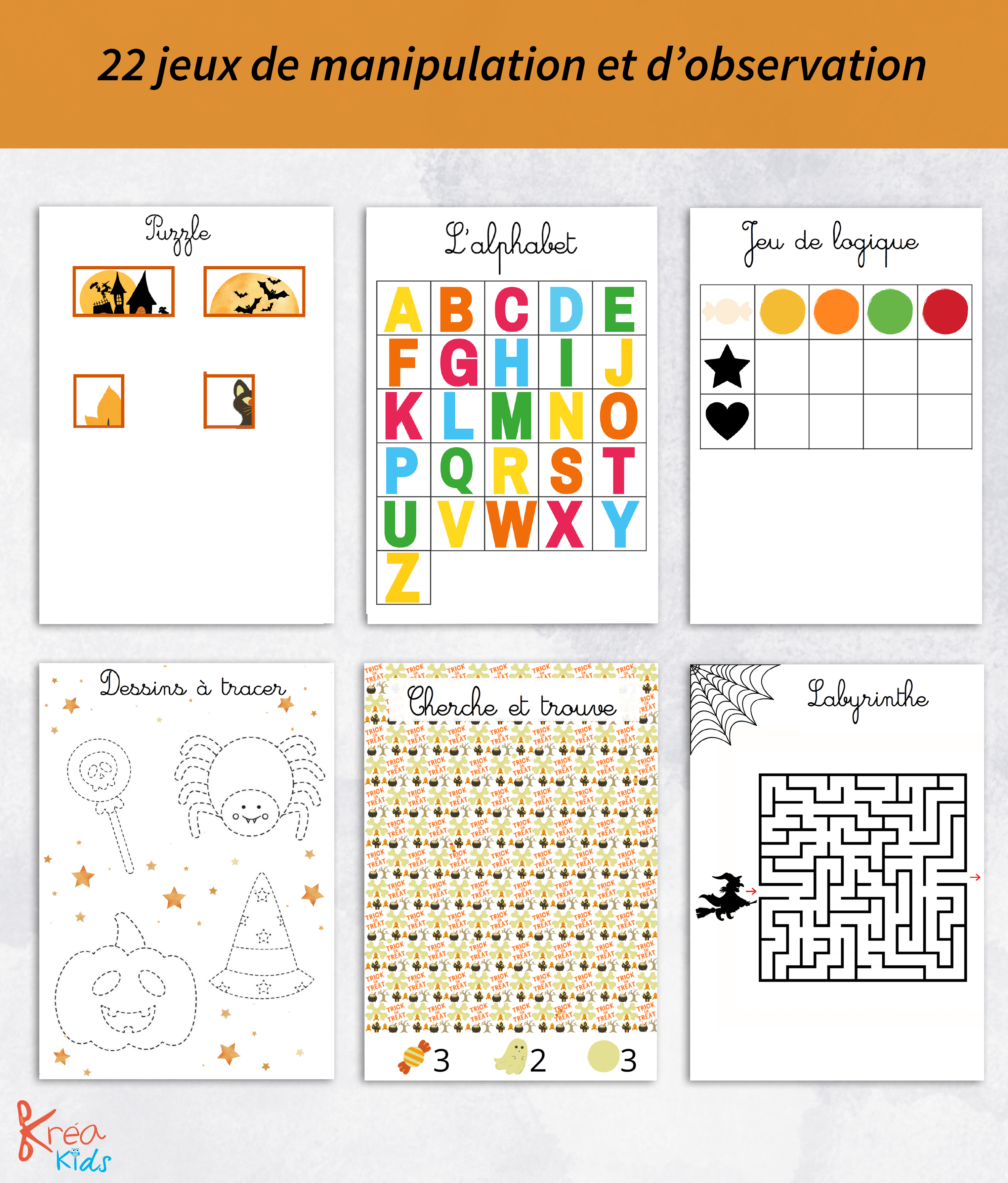 PDF livret halloween à imprimer – Image 4