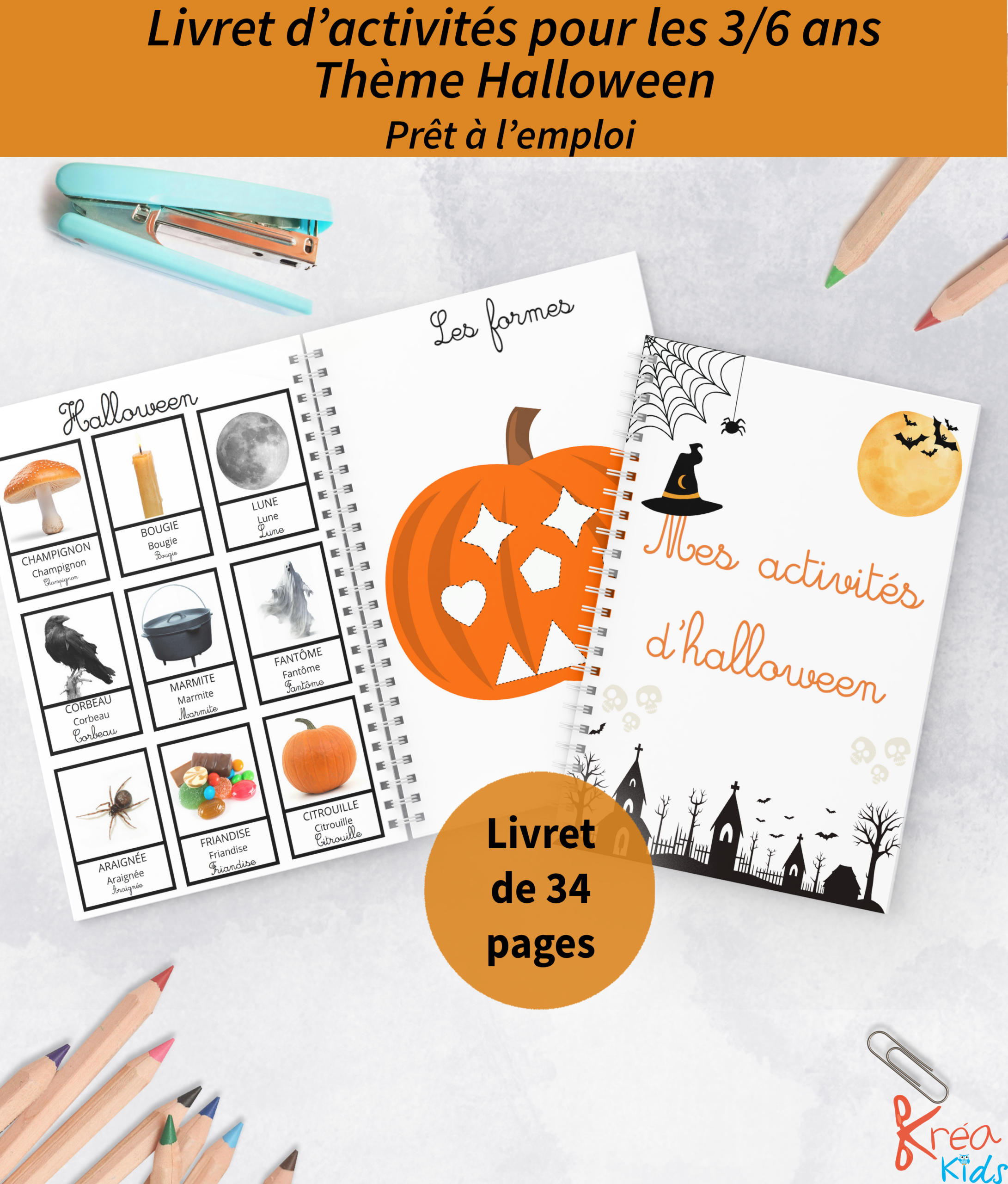 Livret d'activité halloween