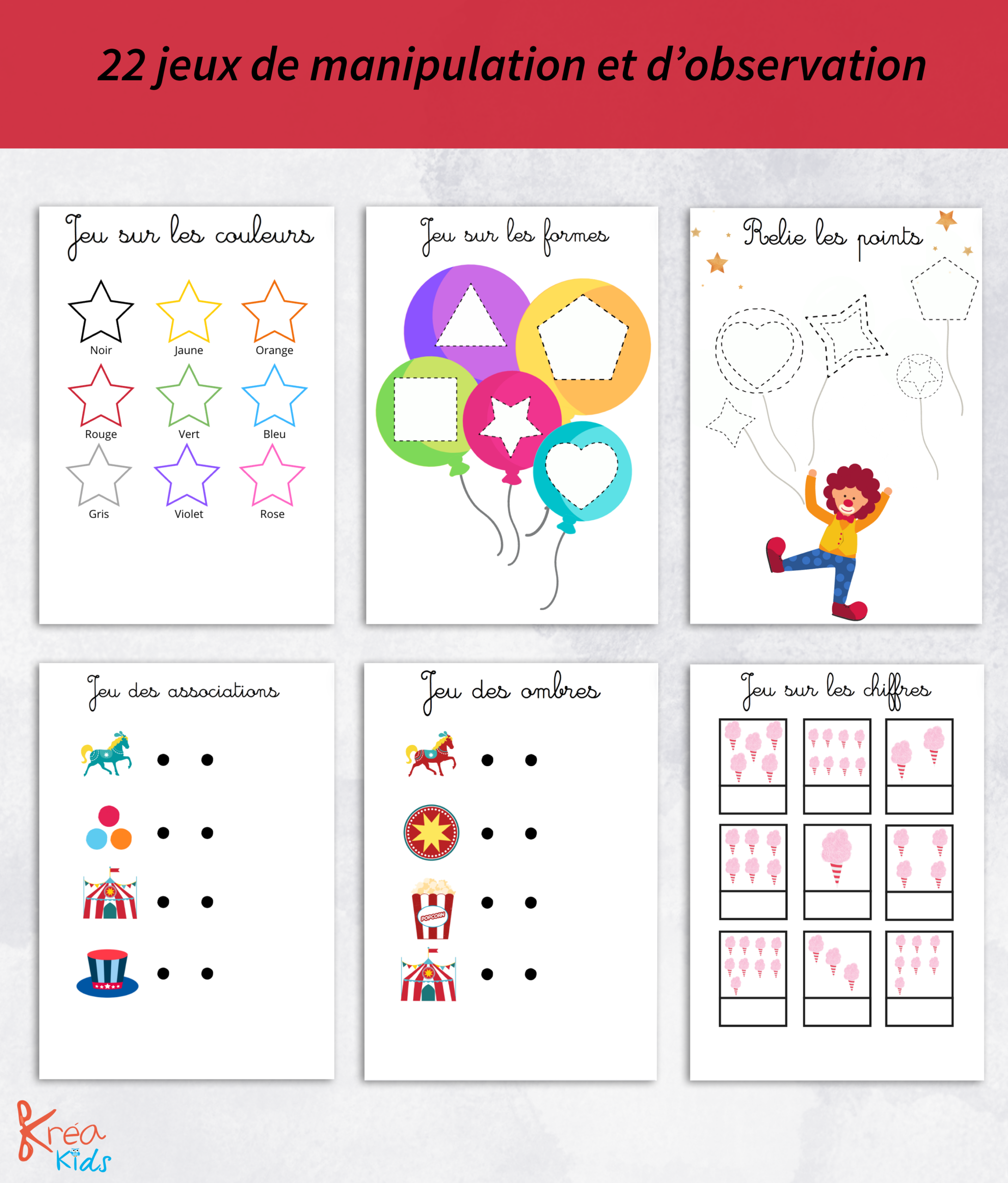 PDF livret sur le cirque niveau maternelle – Image 3