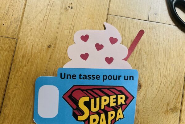 Activité fête des papa facile