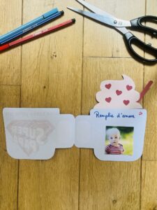 Activité fête des papa facile