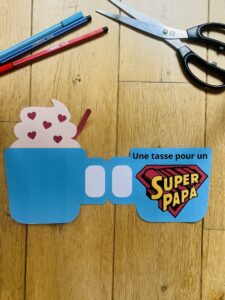 Activité fête des papa facile