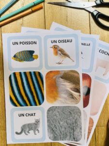 Activité sur les animaux pour enfant