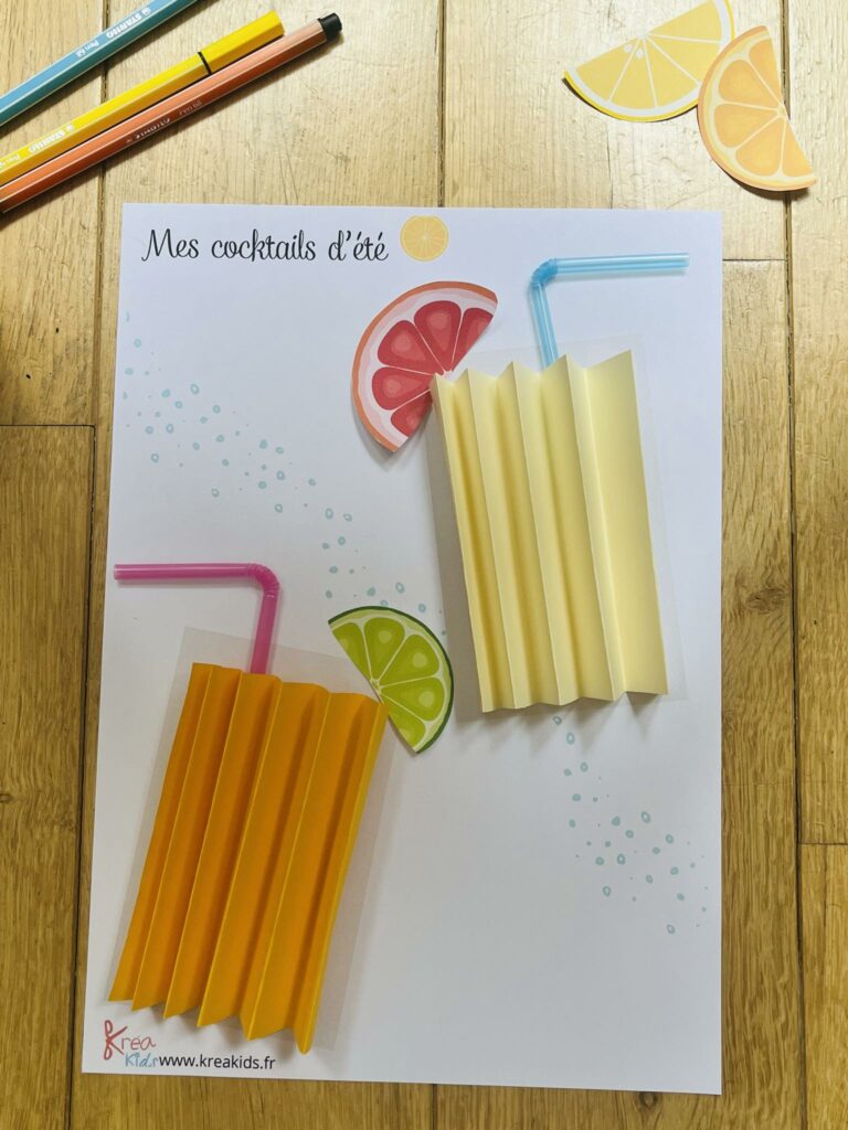 Activité cocktail pour enfant