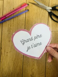 Carte fête des papis
