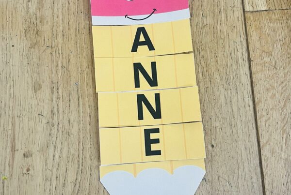 Activité apprendre son prénom