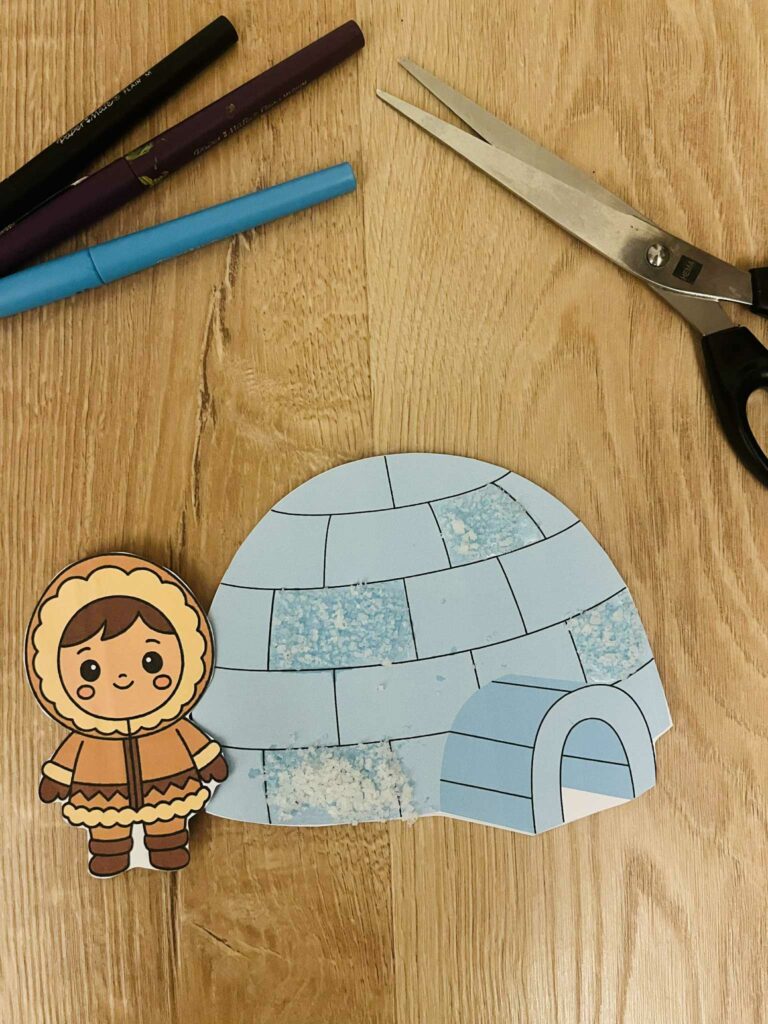 Activité igloo pour enfant