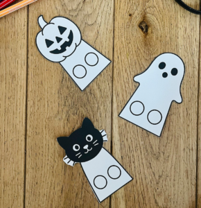 Marionnette à doigt halloween