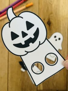 Marionnette à doigt halloween
