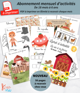 abonnement PDF enfant