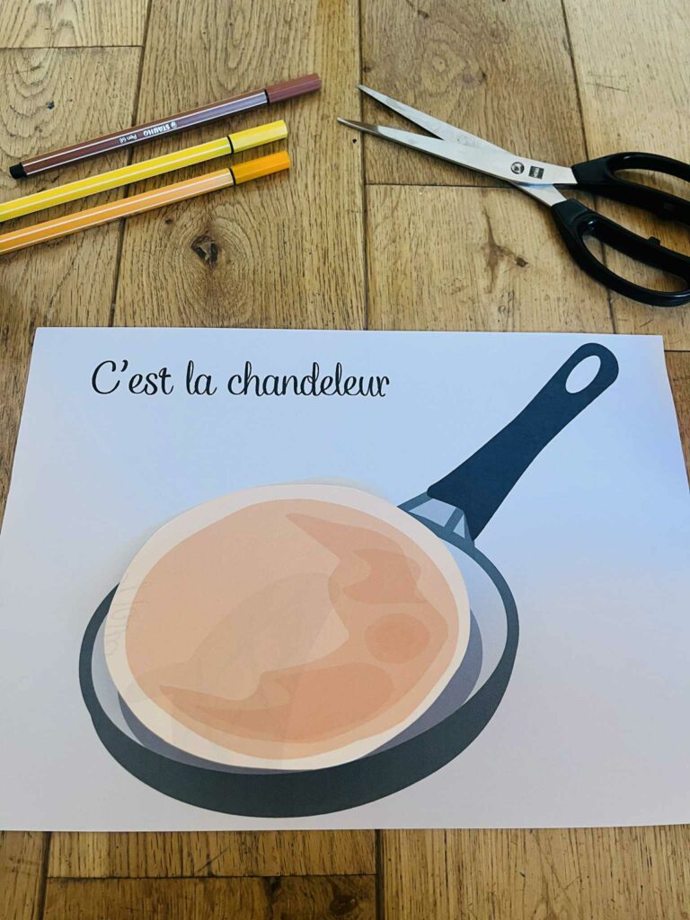 activité chandeleur facile