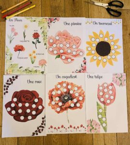 Atelier gommette pour enfant