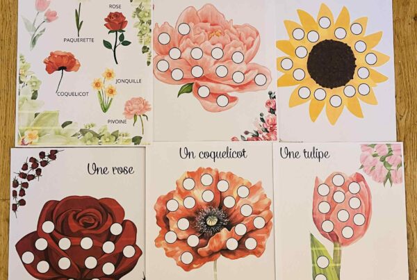 Atelier gommette pour enfant